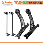 Set of 4 Front Lower Control Arms for Toyota Prius (2004–2009)