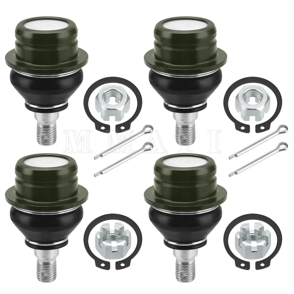 Set of 4 Upper Lower Ball Joints for Suzuki KingQuad LT-A 450 500 700 750 (2005–2023)