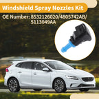 Windshield Washer Nozzle Kit for Jeep Compass (2007–2010) No. 4805742AB, Gaskets