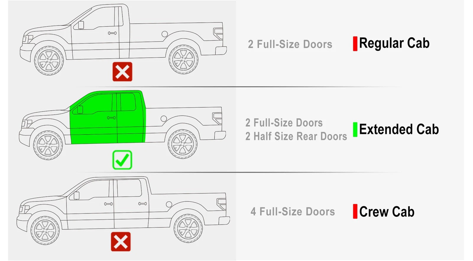 Side Step Nerf Bars for Ford F150 Super Cab (2004-2014)