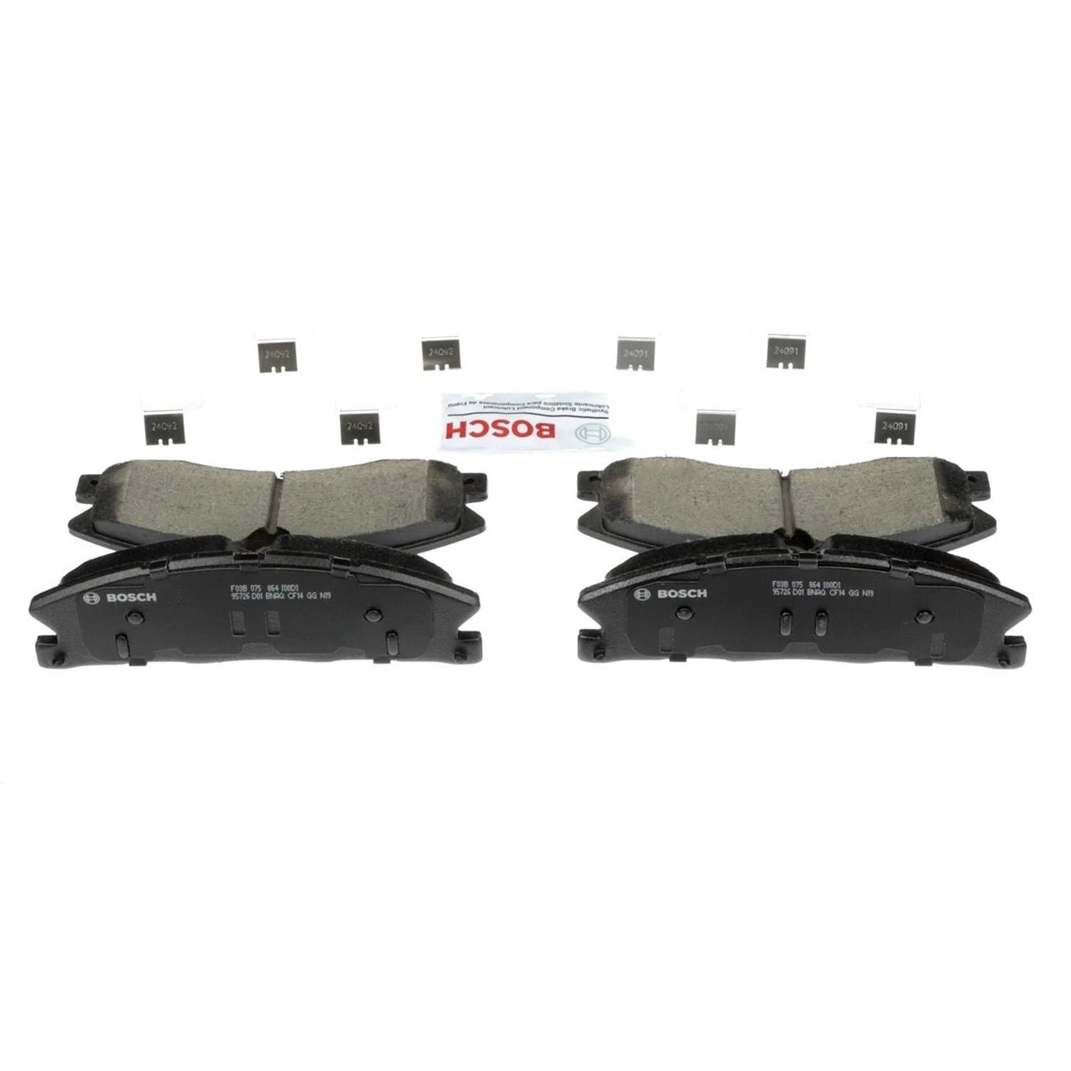 Front Brake Kit Set of 4 Rotors & Pads for Ford Explorer Taurus