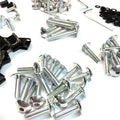 Complete Fairing Bolts Kit for Suzuki GSXR 750 (2000–2003) GSXR 1000 (2001–2002) Silver