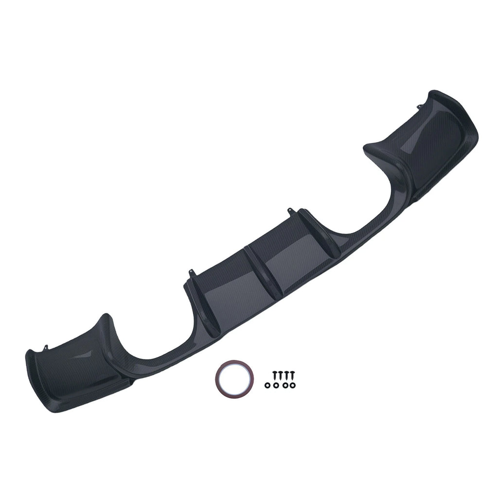 Carbon Fiber Rear Lower Diffuser for BMW E92 M3 Convertible (2008–2013)