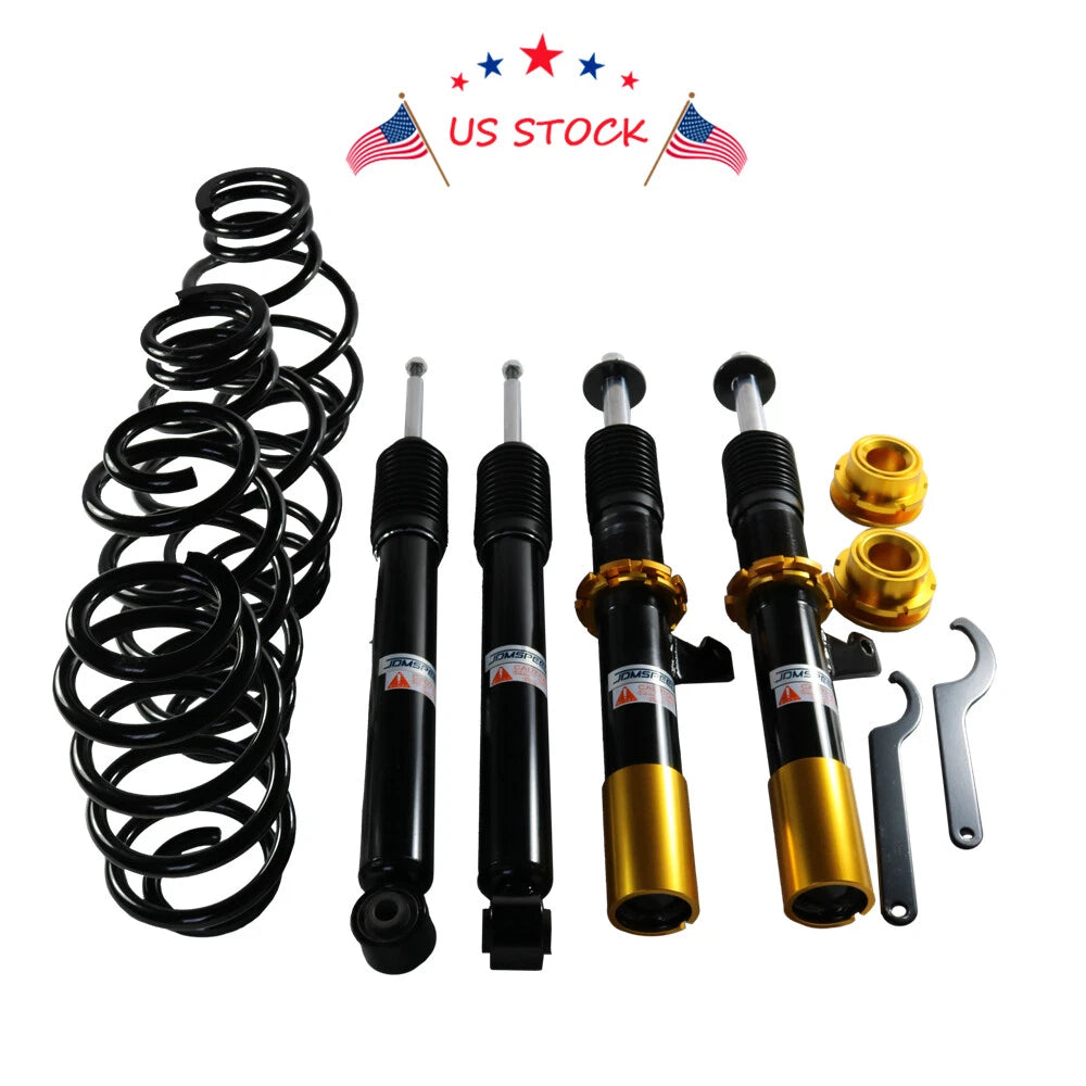 Set of 4 Coilover Struts for VW Golf/Jetta (2006-2014) Suspension Kit