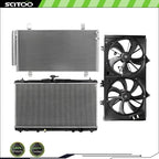 Cooling Fan Radiator AC Condenser Kit for Toyota Camry (2012–2017)