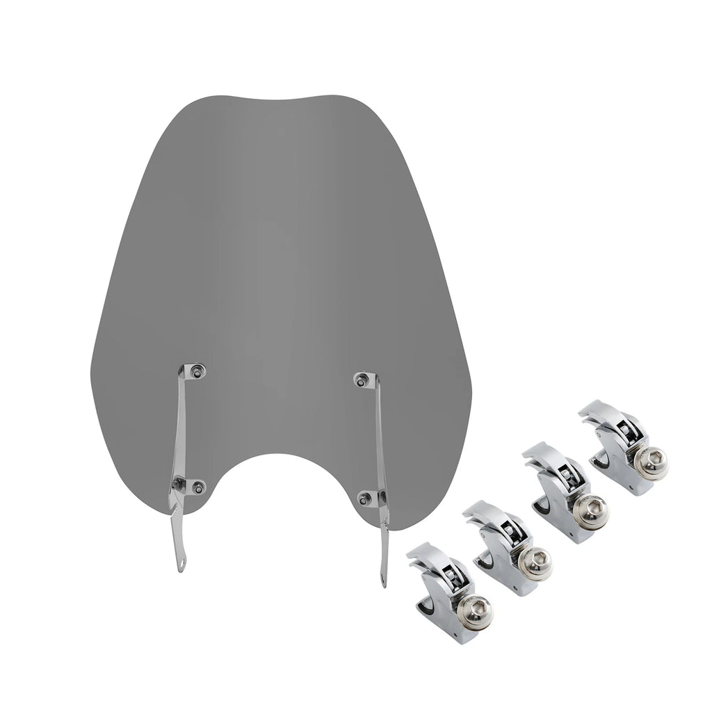 Windscreen & 39mm Clamps for Harley Sportster XL 883 1200
