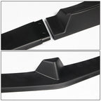 3Pcs Front Bumper Lip Splitter for Mercedes W204 C300 C350 (2012–2014)