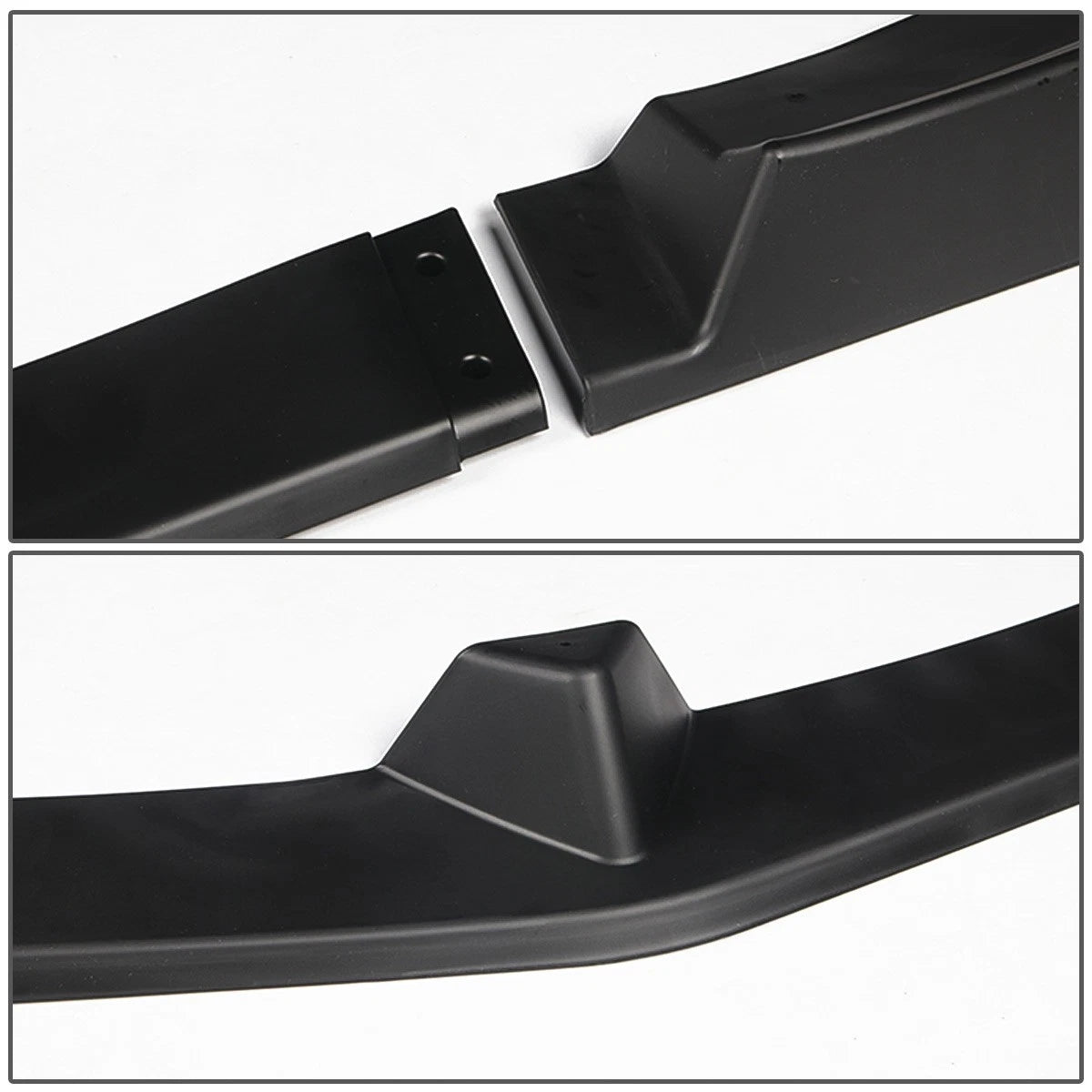 3Pcs Front Bumper Lip Splitter for Mercedes W204 C300 C350 (2012–2014)