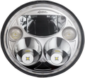 7" Chrome LED Headlight for Custom Dynamics (CDTB-7-C)