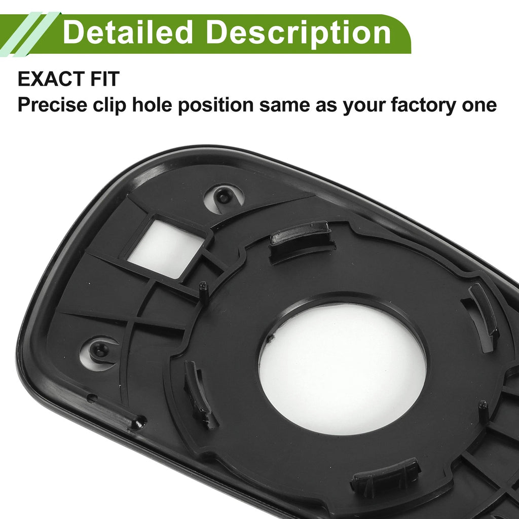 Left Side Mirror Glass Replacement for Hyundai Sonata (1999–2005)