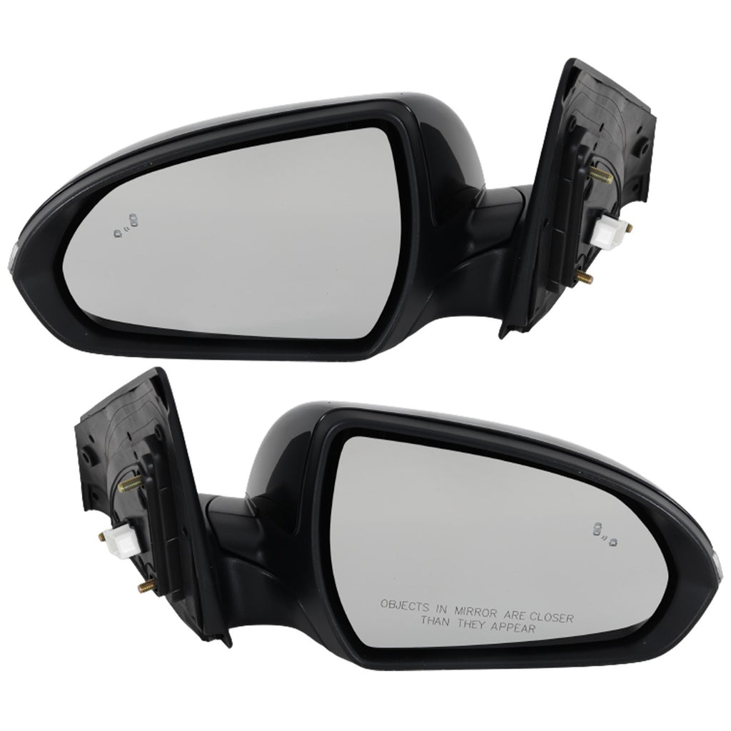 Power Heated Turn Signal Mirrors for Hyundai Elantra (2017–2018)