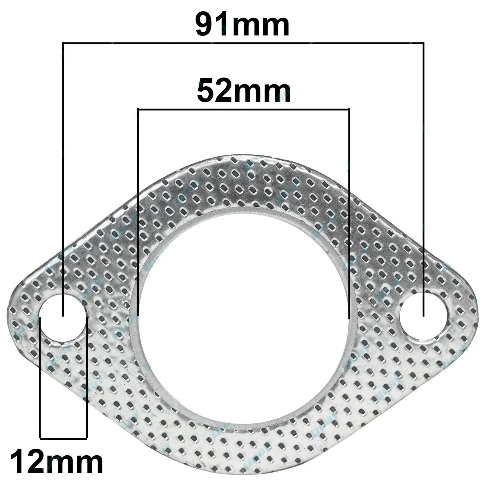 Exhaust Pipe Flange Gasket for Nissan Stanza A10 4cyl L16 1.6L SOHC 1978~1983