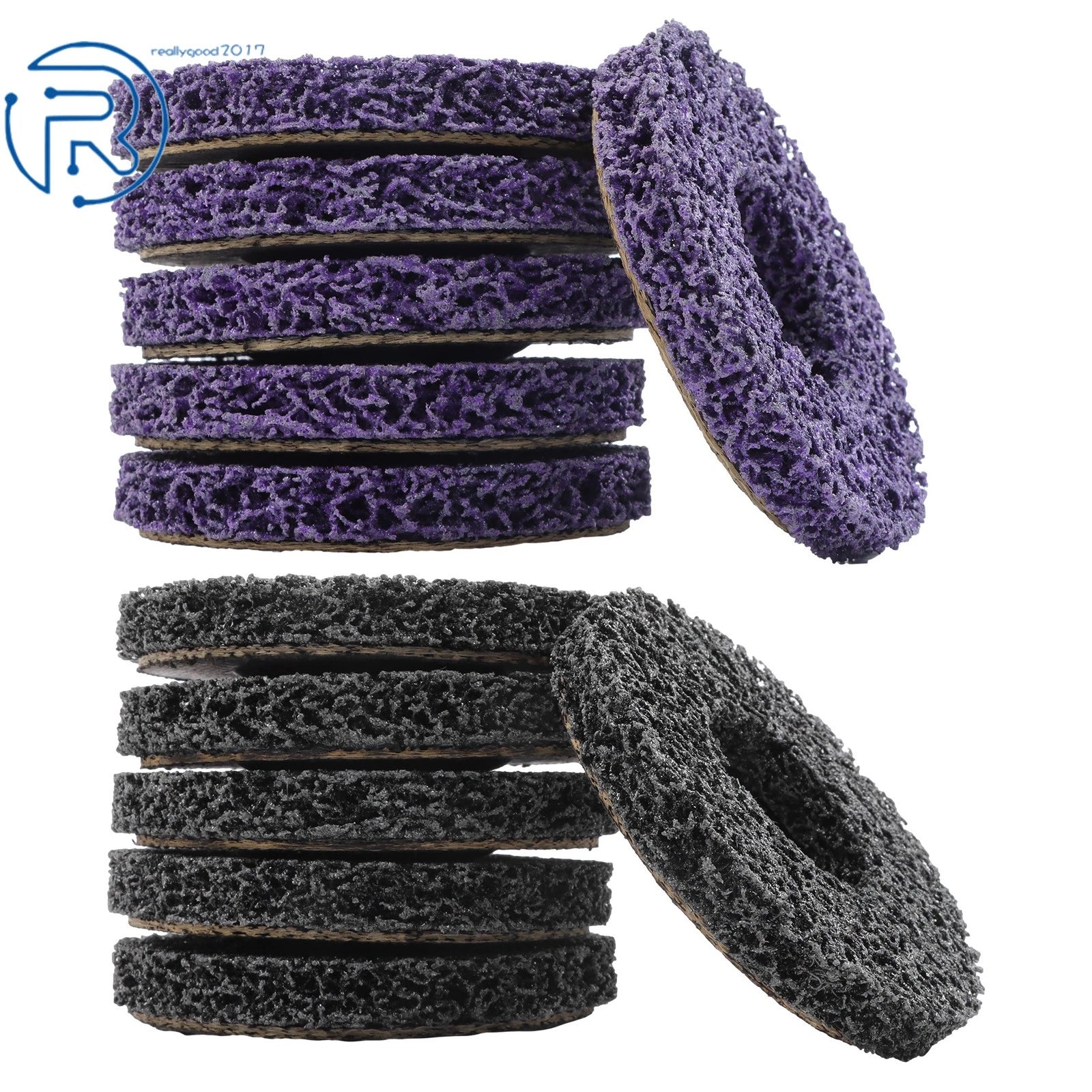 12 Pack Paint Stripping Discs for Angle Grinder (4-1/2 Inch)