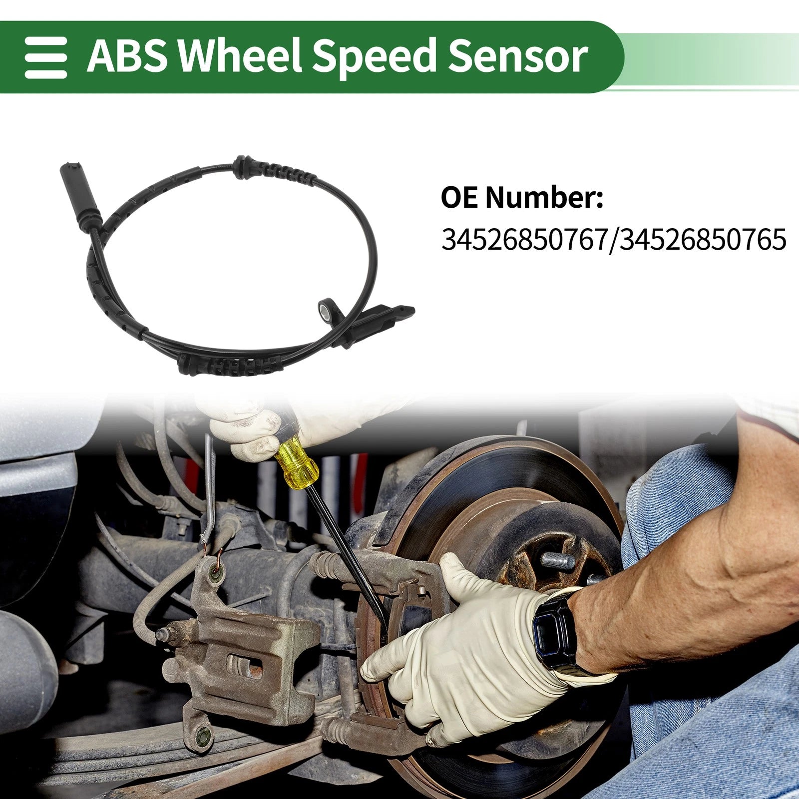 ABS Wheel Speed Sensor No. 34526850767 for BMW X2 (2017–2018)
