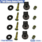 Set of 4 Door Striker Bolts for Ford Bronco Escort Lincoln Mercury (1980–2011)