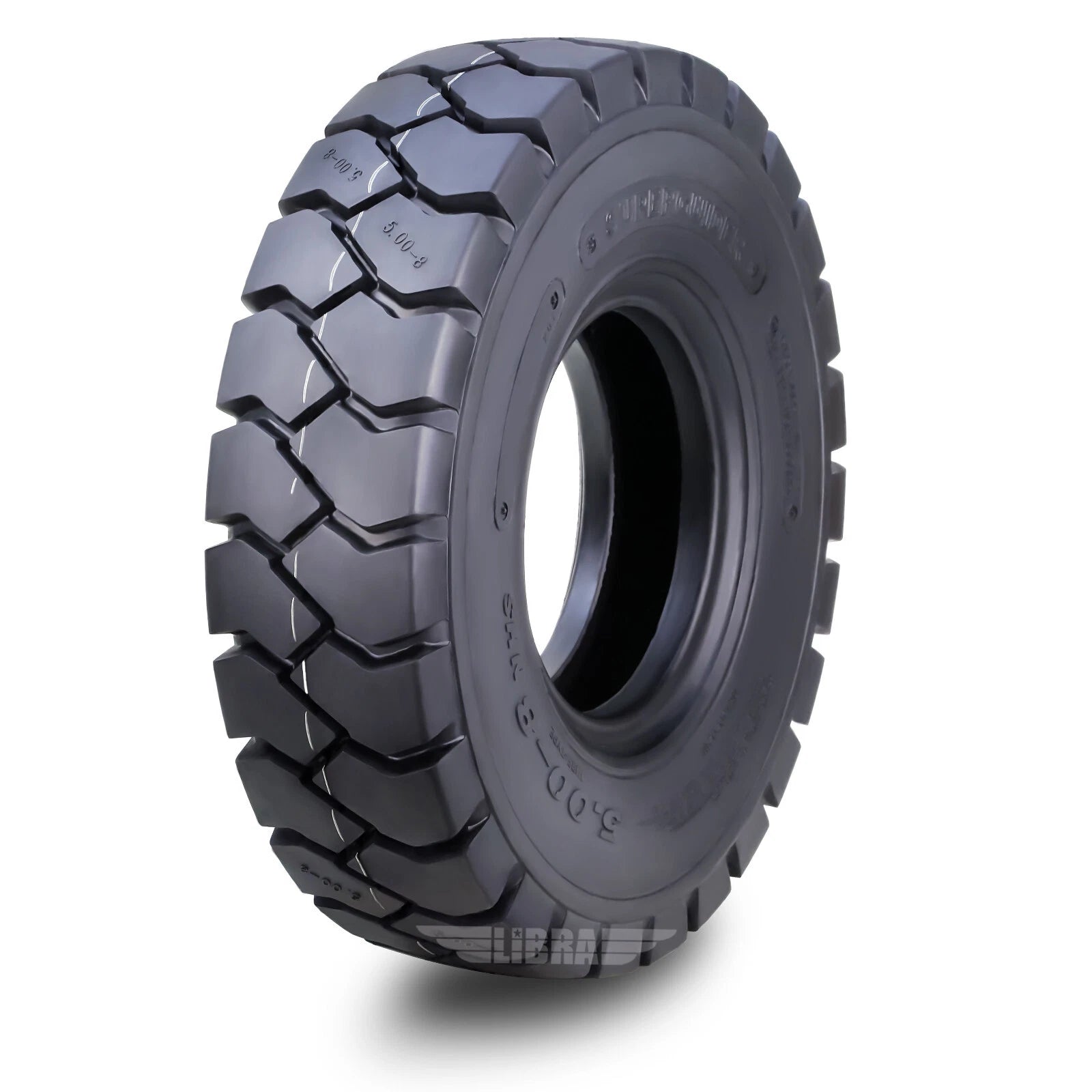 5.00-8 Forklift Tire w/Tube Flap for Superguider HD (5.00x8-12026)