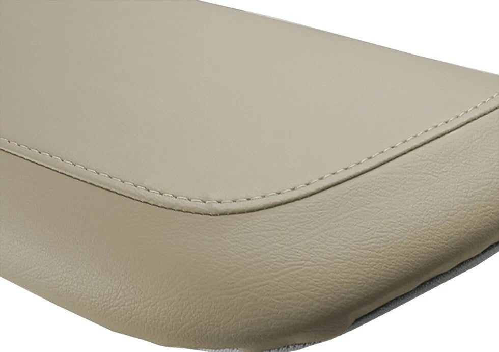 Leather Console Lid Pull Over Cover for Toyota Camry (2018–2021) Beige
