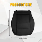 Leather Seat Cover for Mercedes Benz C300 350 (2008â2014) - Black
