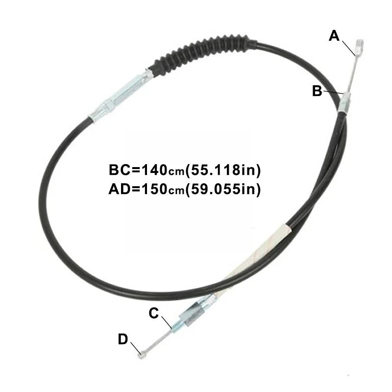 Clutch Cable for Harley Sportster XL883 1200 Super Low Iron 883 (Fits 2004–2023)