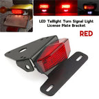 LED Tail Brake Light License Plate Bracket for Honda XR250R XR400R (1996-2004)