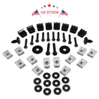 Black Splash Guards Mud Flaps for Ford F150 (2021-2023)