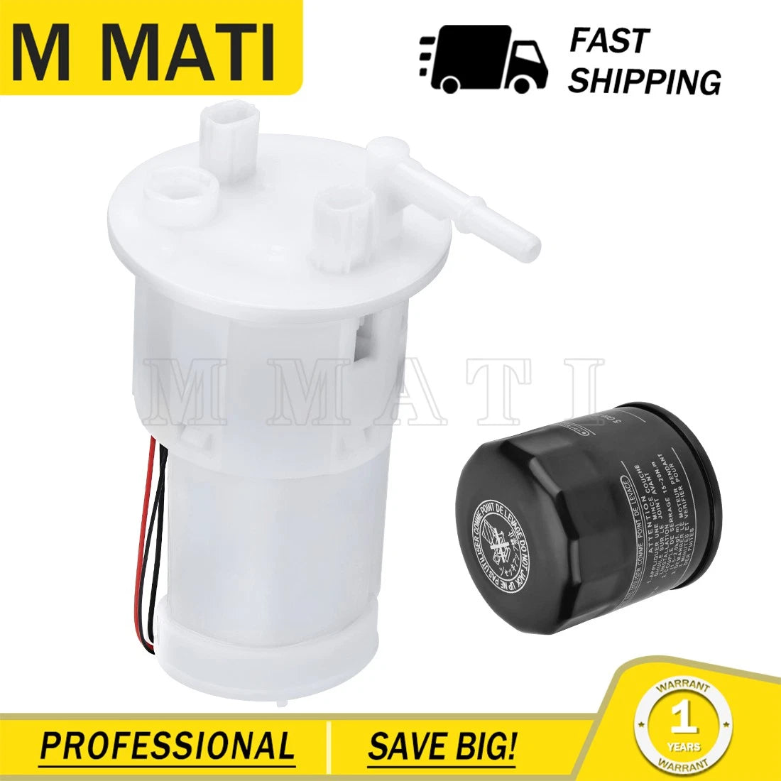 Fuel Pump Module Assy & Oil Filter for Yamaha YZF-R1 R6 (2007–2010) 14B-13907-00-00
