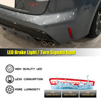 LED Rear Bumper Reflectors for Toyota Corolla (2020–2023)