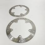 Set of 2 Brake Disc Rotors for BMW R1100 (1993–2001) MD616 Solid