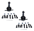 Set of 2 Front Upper Ball Joints for Chevrolet GMC K2500 (1999–2004)
