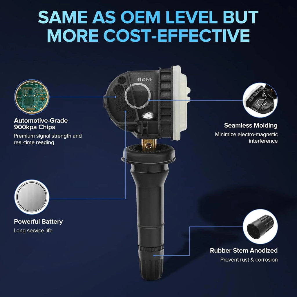 TPMS Sensor F2GT-1A150-AB for Ford Explorer (2016–2019), MKZ (2017–2018), Continental (2017–2019)