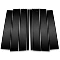 8pc Carbon Fiber Pillar Post Covers for 2005-2010 Honda Odyssey