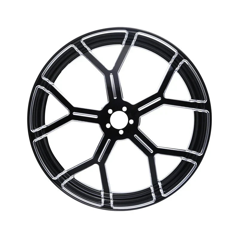18" x 3.5" Front Wheel Rim w/ Single Disc Hub for Harley Touring (1997-2021)