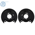 Set of 2 Rear Brake Rotor Backing Plates for Subaru Legacy Impreza (1992–2008) 698-416 698-417