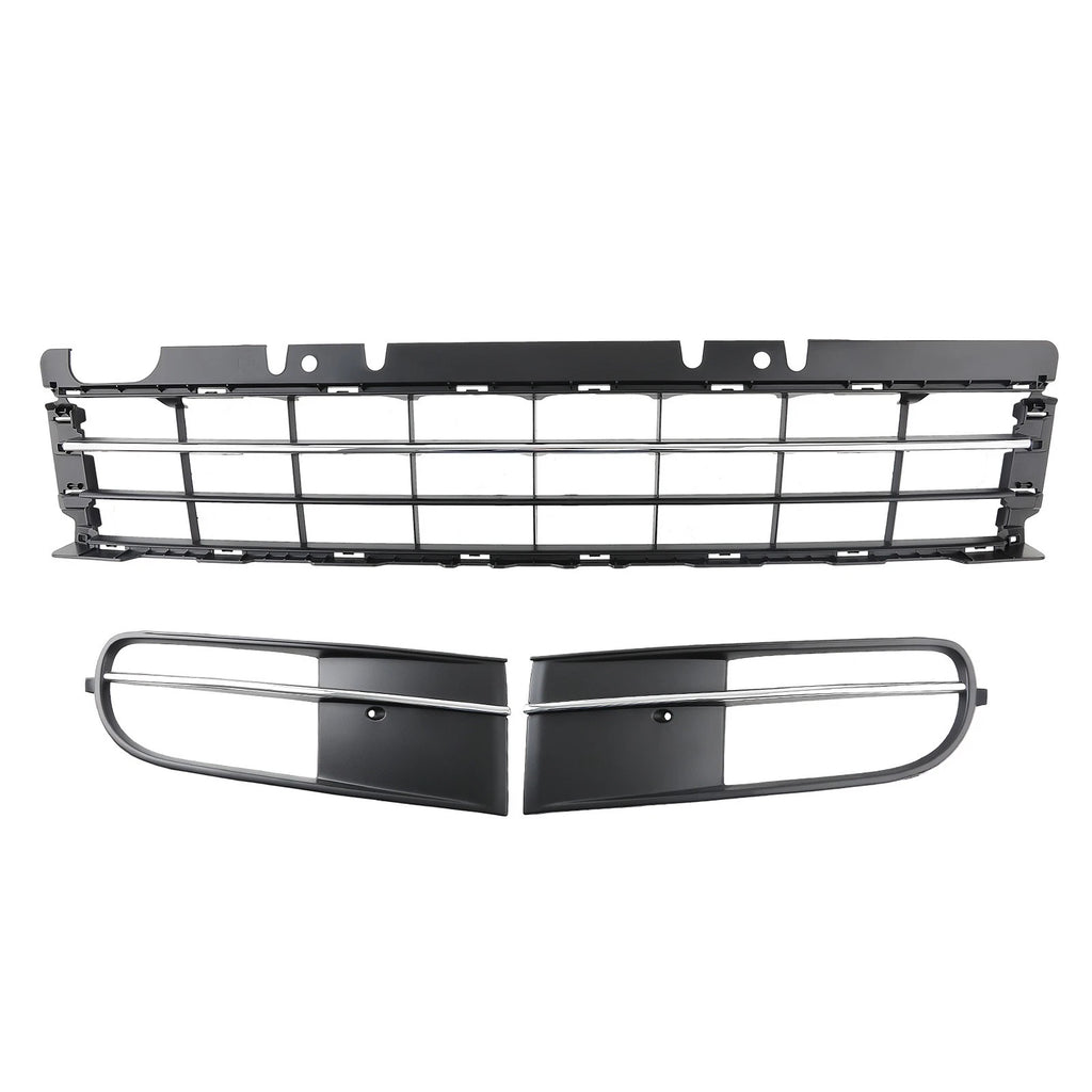 Front Lower Bumper Grille & Fog Light Kit for VW Beetle (2012–2016)