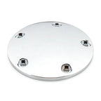 Silver Domed Timing Points Cover for Harley Twin Cam Softail Dyna Touring (99-17)