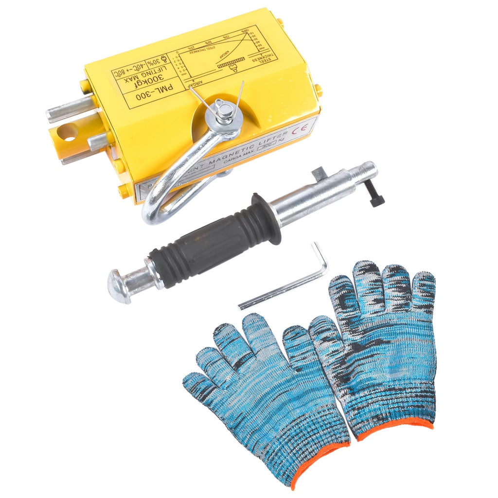 Steel Magnetic Lifter for Heavy Duty Lifting (300 kg)