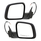 Heated Power Mirror Set for Jeep Grand Cherokee (2011–2017) Paintable