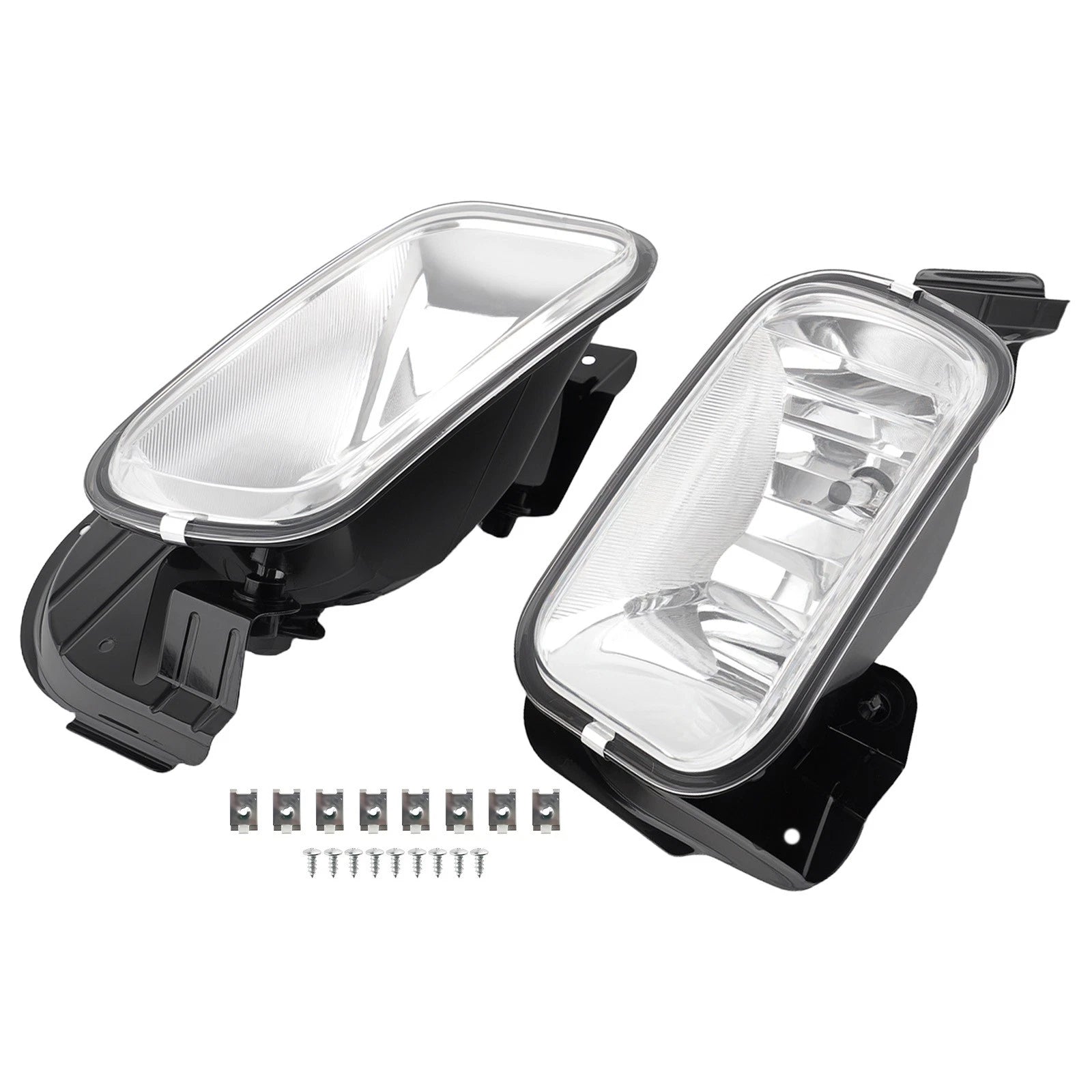 Clear Lens Fog Light for Dodge Ram 1500 2009-2012, 2500 3500 2010-2018 55372734AA