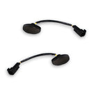 Smoked Lens Amber LED Side Marker Lights for Ford Raptor (2010–2014)