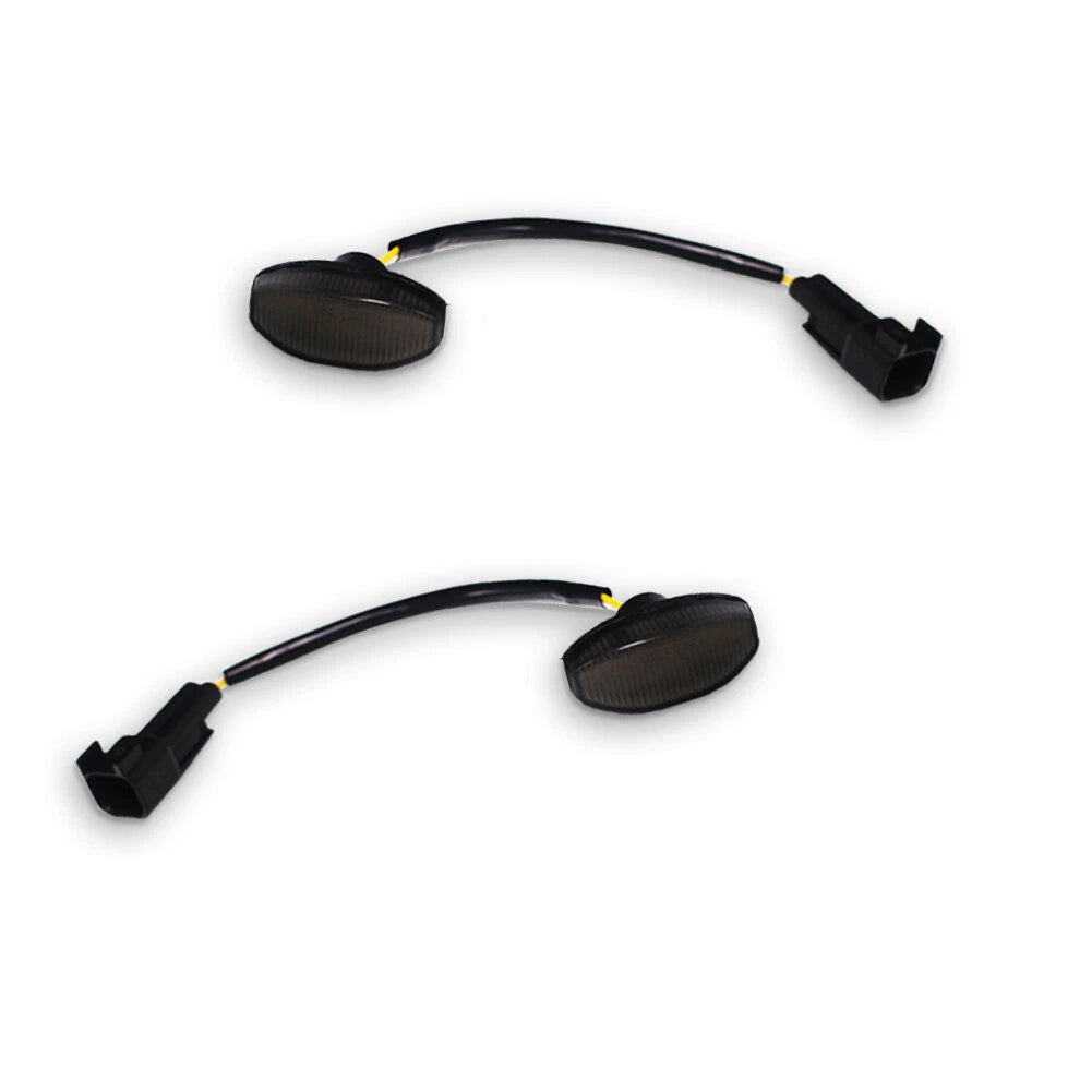 Smoked Lens Amber LED Side Marker Lights for Ford Raptor (2010–2014)