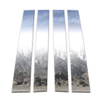 Chrome Pillar Post Covers 4Pc Replacement for Nissan Armada (2005–2015)