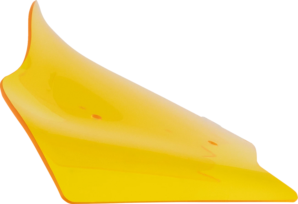 Klock Werks Kolor Flare Windshield 8" Yellow for FLHX (2014–2023) KWW-01-0730