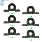 6X UCP204-12 Pillow Block Bearing for (Self-Aligning, 3/4" Bore)