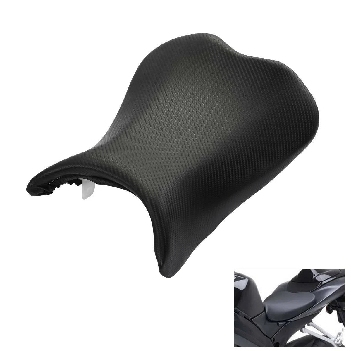 Front Driver Rider Seat for Suzuki GSXR600 GSXR750 (2006–2007) Black