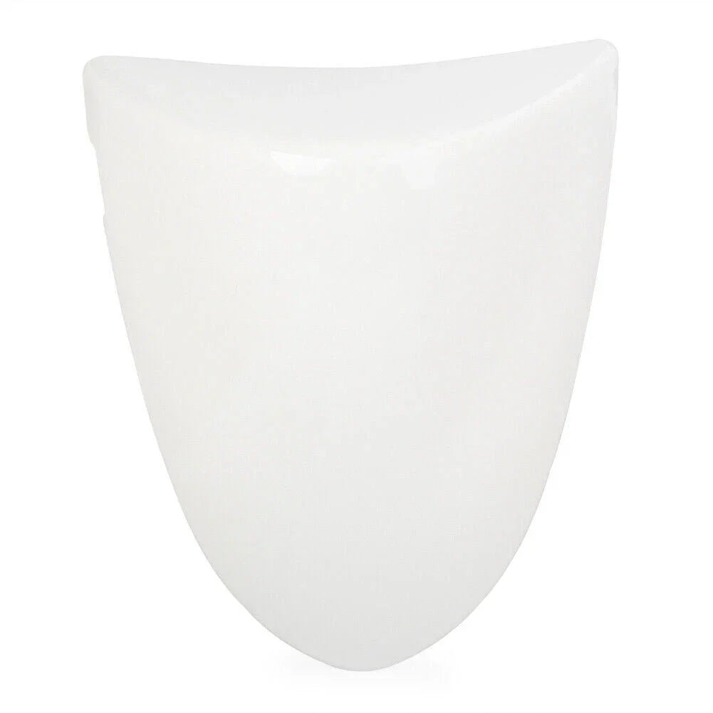 White Moto Rear Seat Cover for Kawasaki Ninja ZX6R (2005-2006)