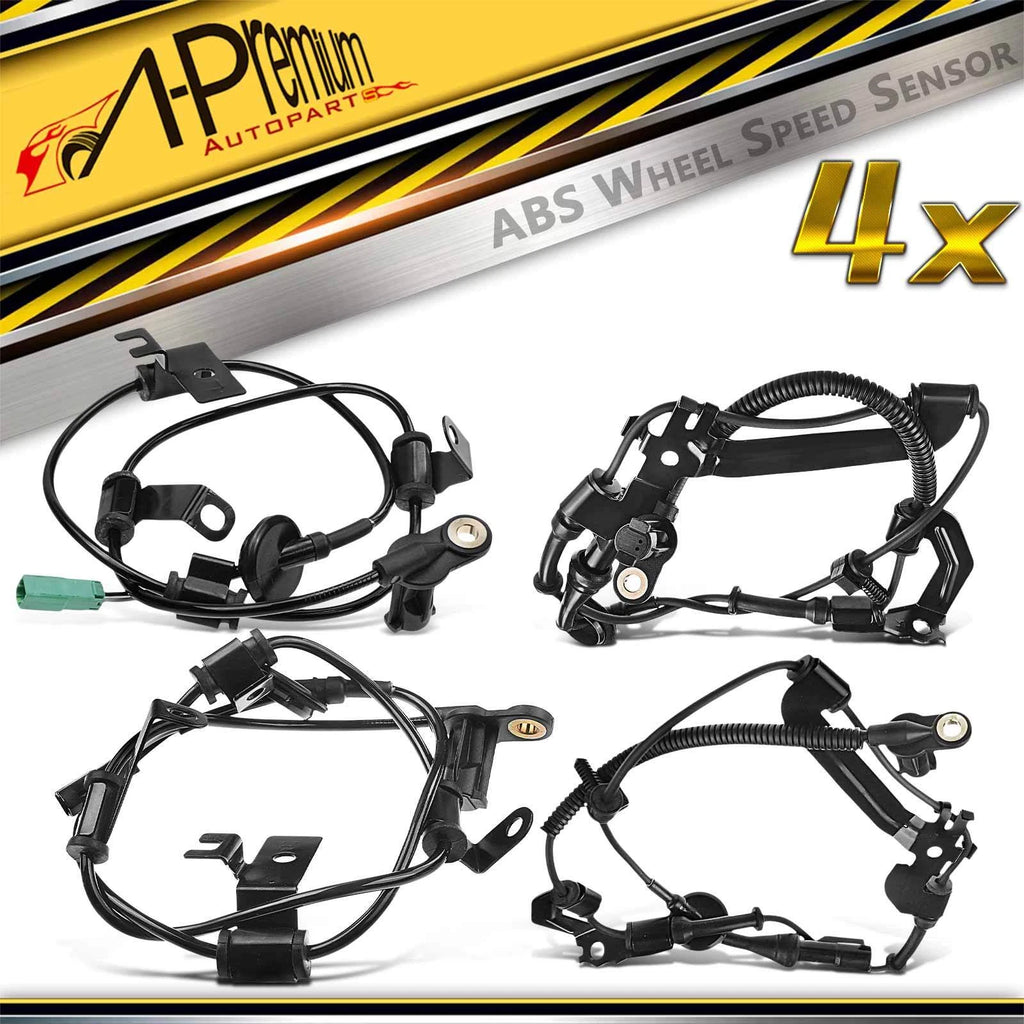 Set of 4 ABS Wheel Speed Sensors for Ford Escape Mazda Tribute (2001–2003)