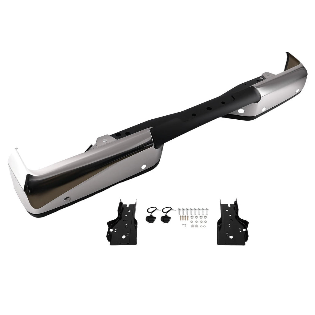 Rear Bumper Assembly Chrome Steel for Nissan Titan (2004–2015) NI1103118