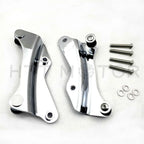 4-Point Chrome Docking Hardware Kit for Harley Touring Road King Glide (2014–2017)