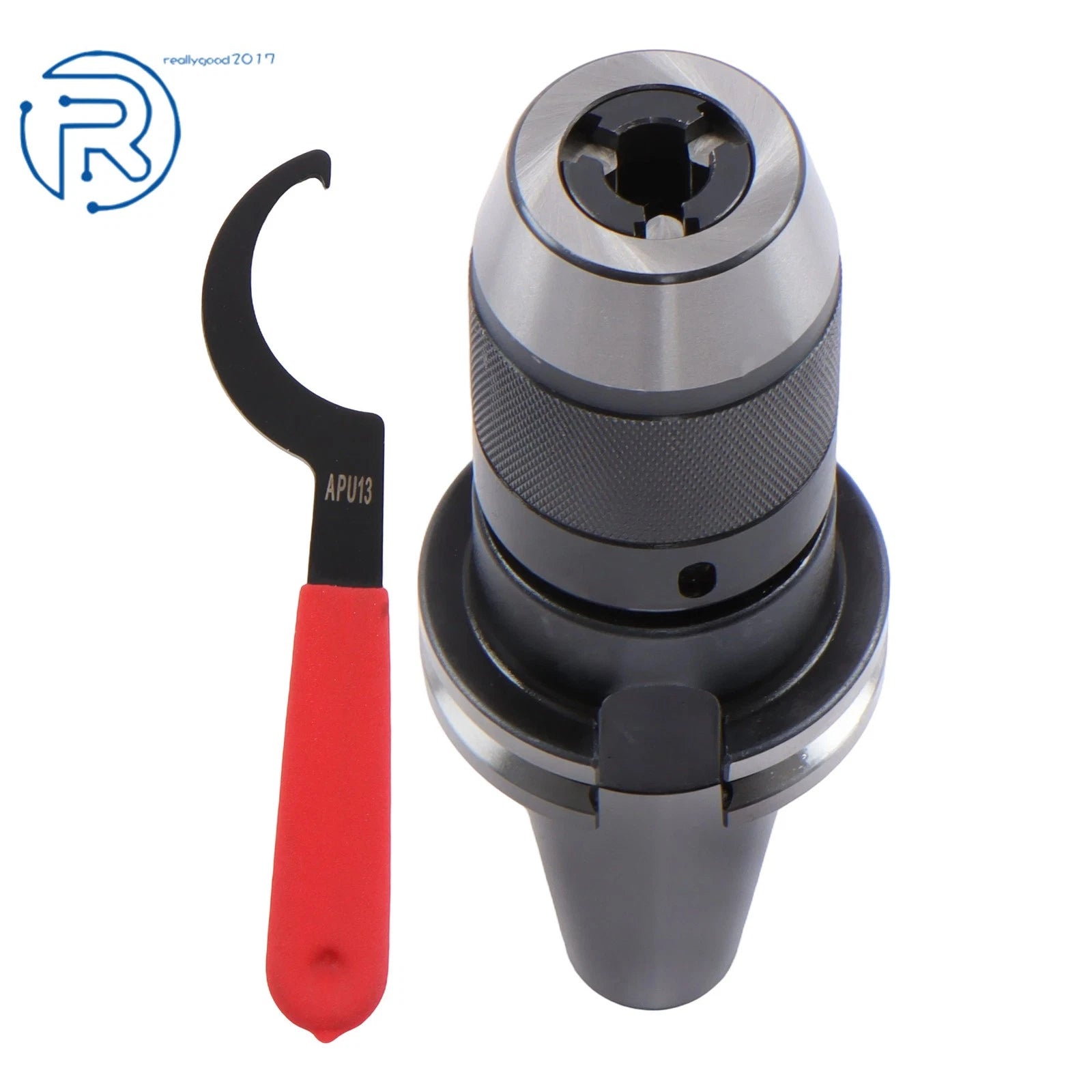 CAT40 Keyless Drill Chuck for CNC Machines (1/2")