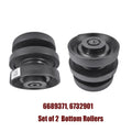 Pair Bottom Rollers for Bobcat Skid Steer Loaders (T140–T550)